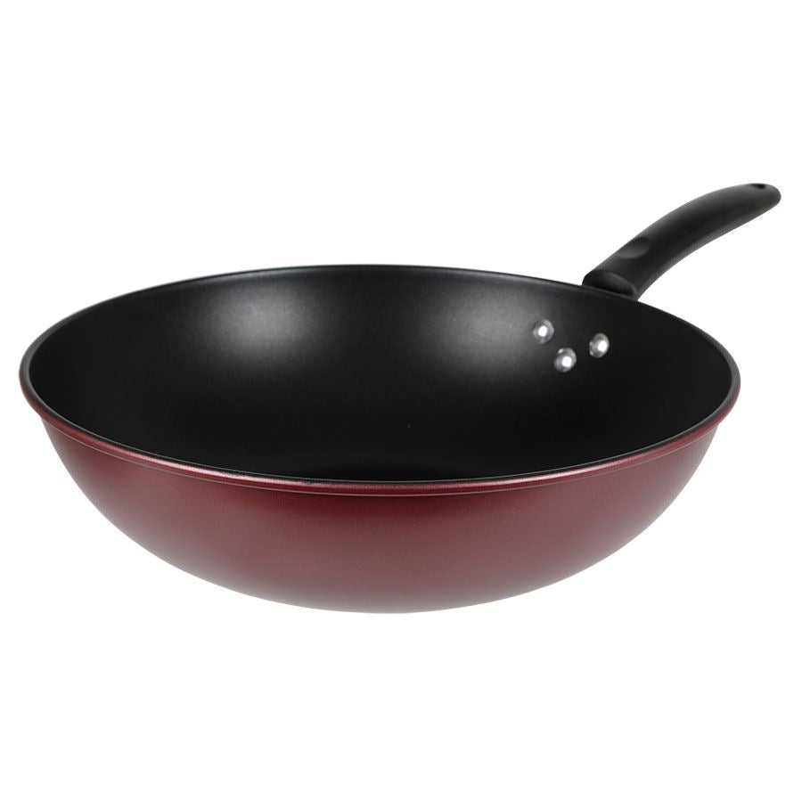Tigaia Wok Gastromino din oțel carbon 32cm, Non-Stick