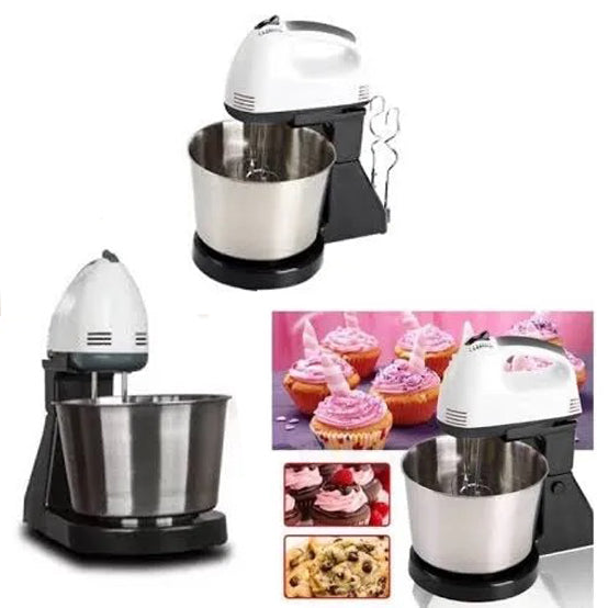 Mixer cu bol, 7 viteze si 4 accesori incluse