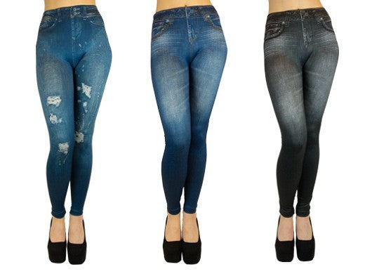 Set colanti 3 piese Slim N Lift Carresse Jeans