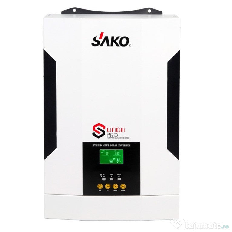 Invertor hibrid 2 în 1, controler incorporat, unda pura 3 Kw - 5 Kw