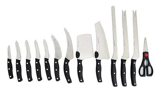 Cutite profesionale din 13 piese, KnifBladePro