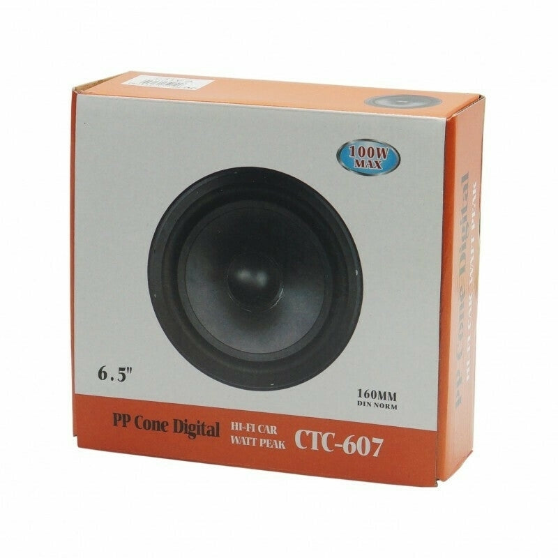 PerVoi Boxă Auto 6.5" Woofer, 80W RMS
