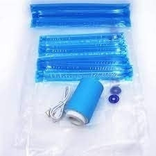 Dispozitiv portabil de ambalare în vid, USB, cu 15 pungi reutilizabile