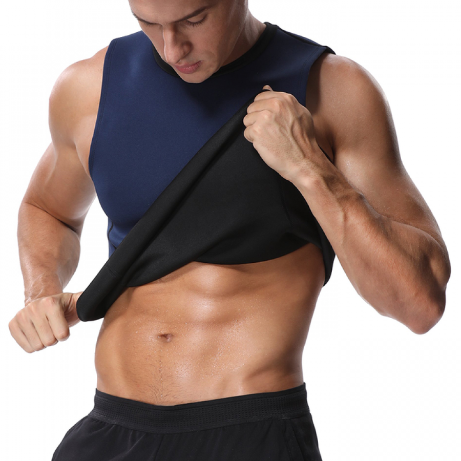 Maiou barbati Sweat Shaper, pentru slabit