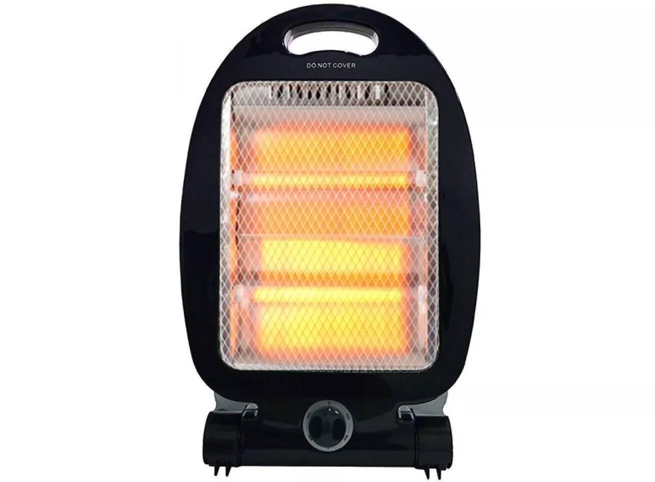 Radiator cu Quartz 400/800W – 2 Trepte de Putere, Protecție la Răsturnare