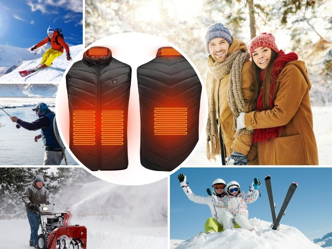 VESTĂ ÎNCĂLZITĂ, ELECTRICA, SLIM FIT