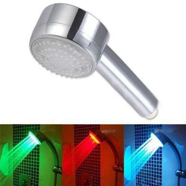 Para de dus cu LED multicolor