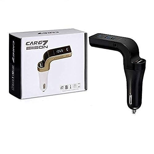 CARG7 Transmițător FM Bluetooth universal cu hands-free și încărcător USB