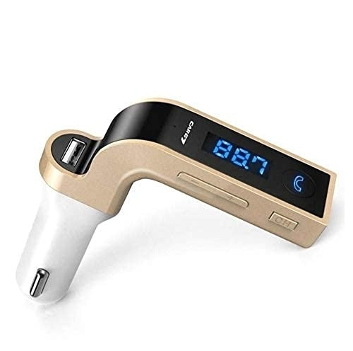 CARG7 Transmițător FM Bluetooth universal cu hands-free și încărcător USB