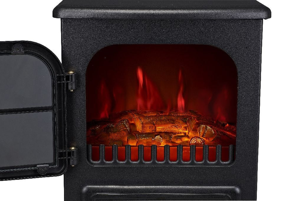 Semineu electric cu termostat, putere 1850 W