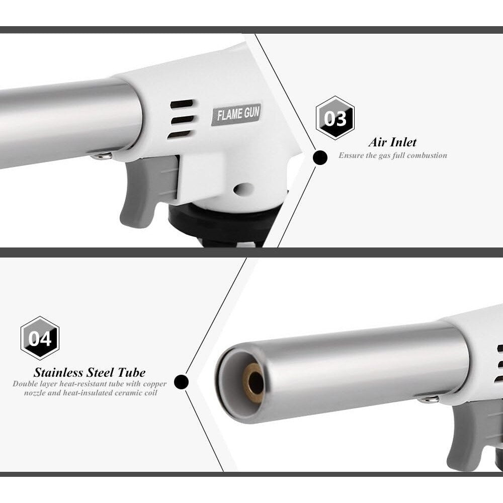 Cap pistol 912 / 920 ALB , compatibil cu rezerva spray 227 g, MX036