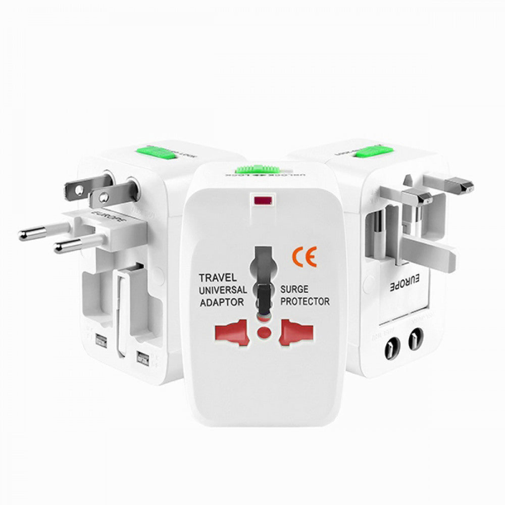 Adaptor Priza Universala Calatorii, compatibil EU/UK/SUA/JP/C/AUS/TH