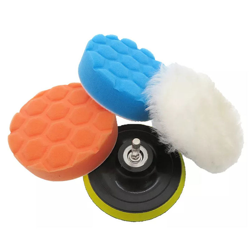 Set de lustruire si polisare, 4 piese