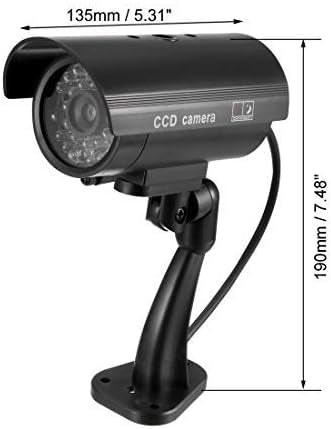 Cameră falsă de supraveghere CCTV cu LED roșu