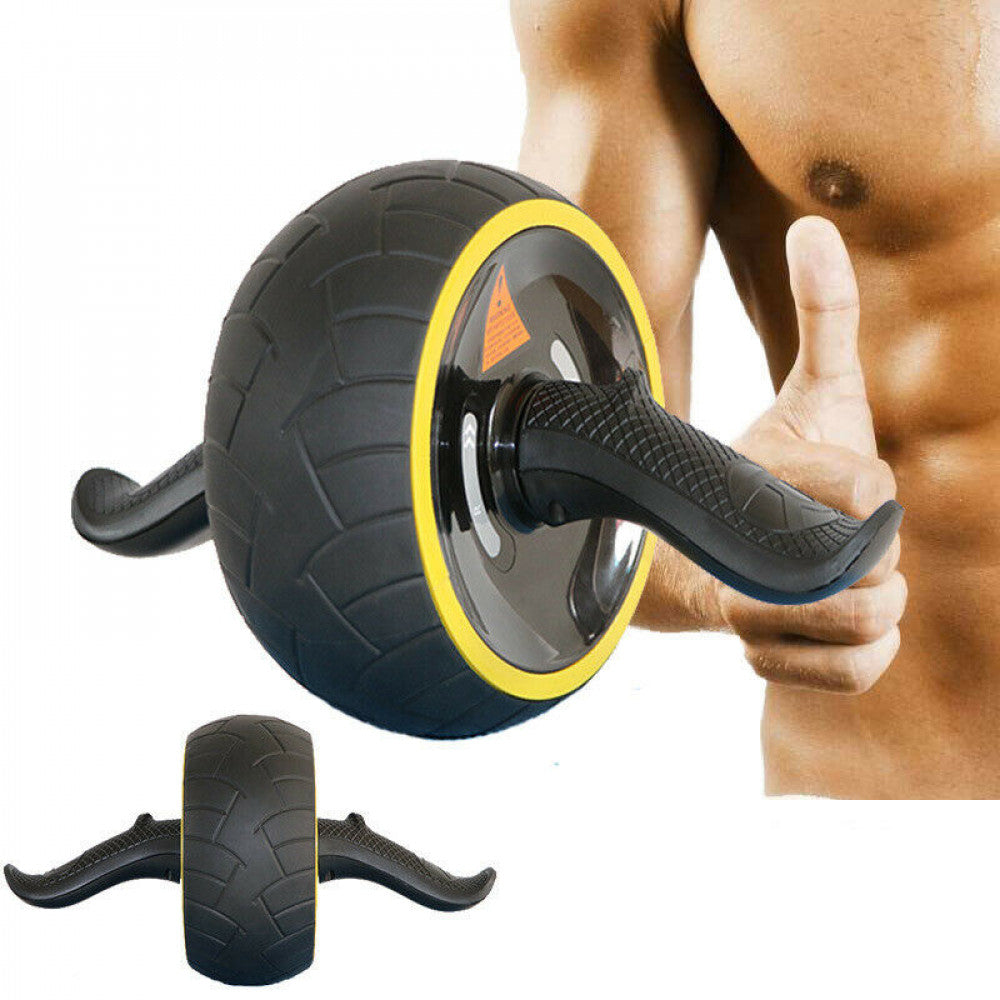 Dispozitiv tip roata pentru abdomene si definire musculara
