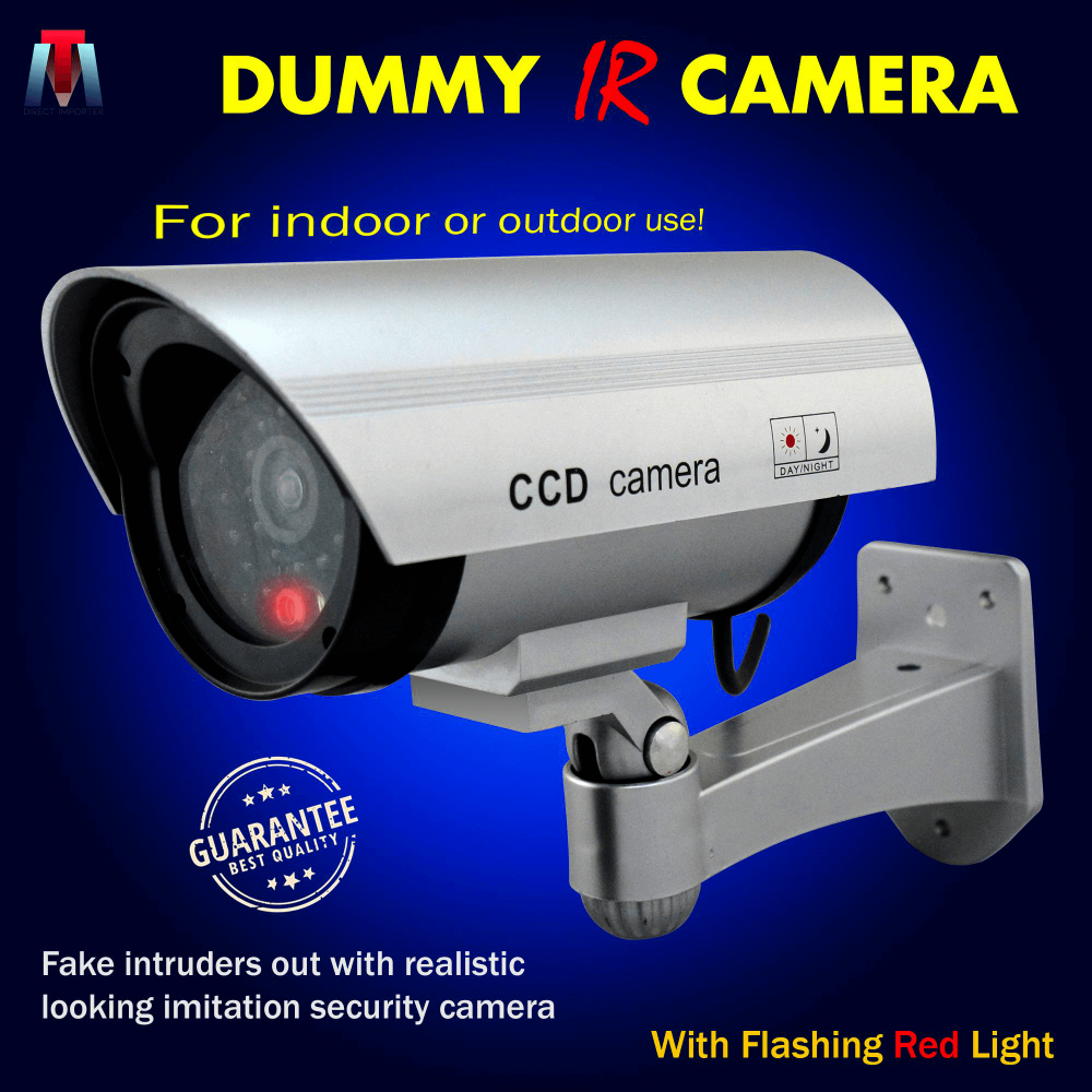 Set 4 camere supraveghere video false,cu LED incorporat