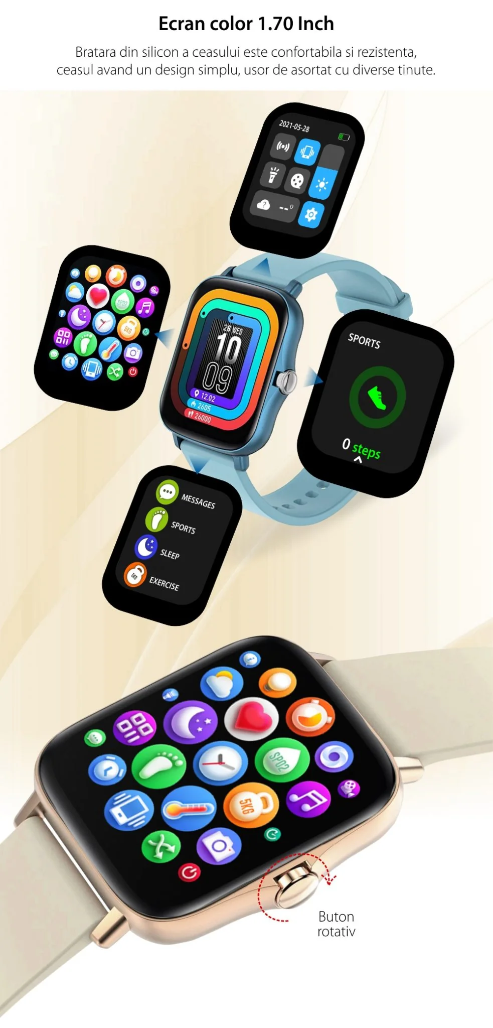 Ceas Inteligent LimoFit Pro