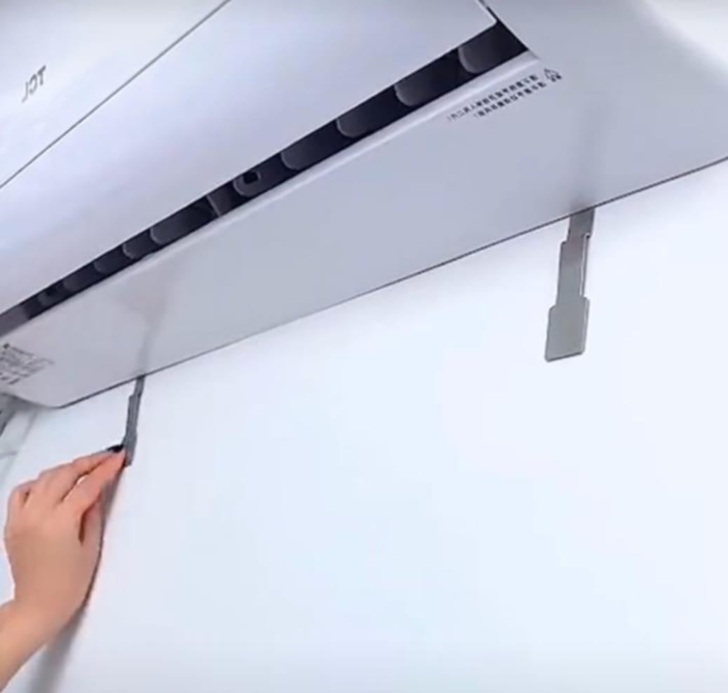 Deflector pentru aerul conditionat, protejeaza impotriva fluxul de aer rece