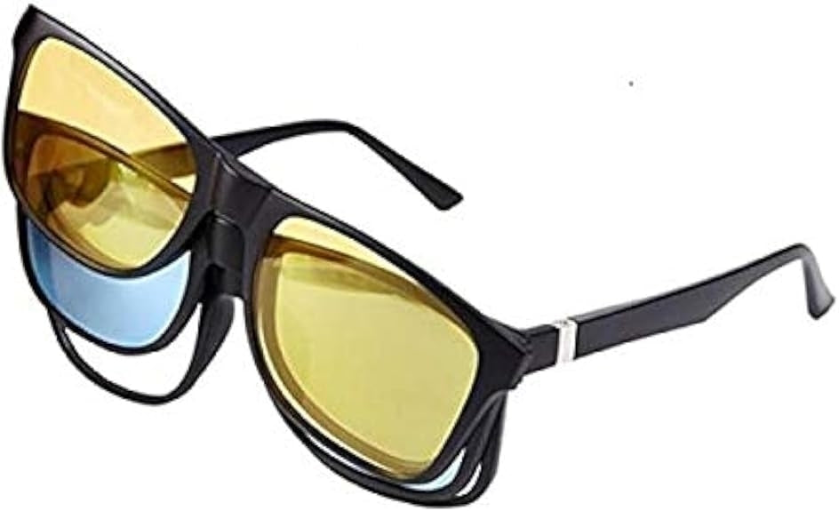 Pachet Promotional ! 1+1 Ochelari de zi cu clip magnetic 3in1, lentile polarizate HD, protecție UV