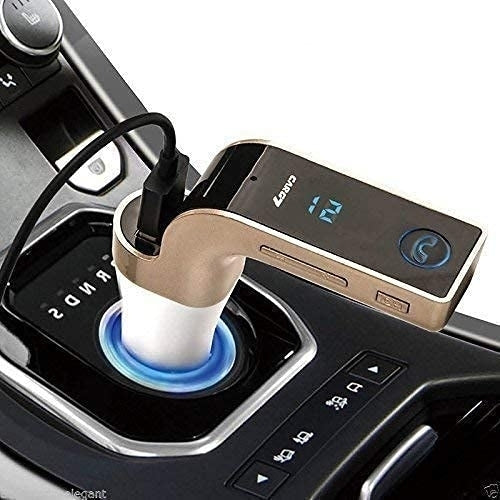 CARG7 Transmițător FM Bluetooth universal cu hands-free și încărcător USB