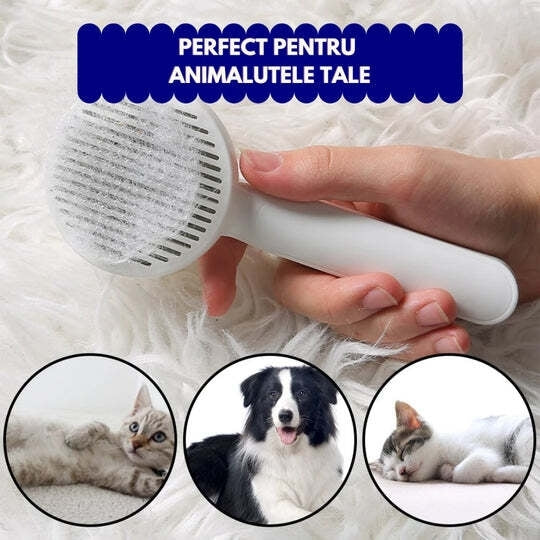 Perie pieptan animale CircleBrush