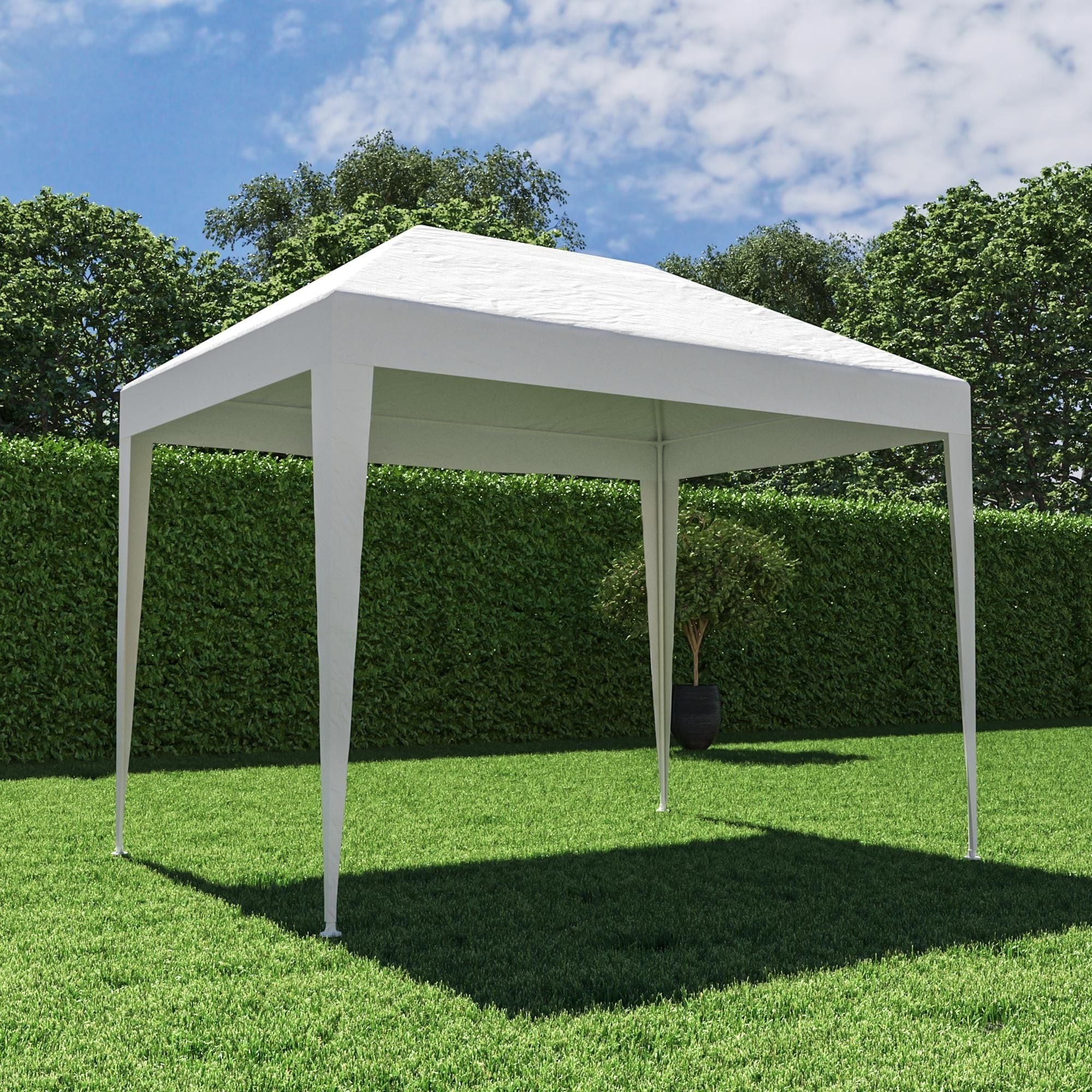 Pavilion, cort gradina, expozitii, cadru otel, dimensiuni 300x300cm - Lichidare stoc