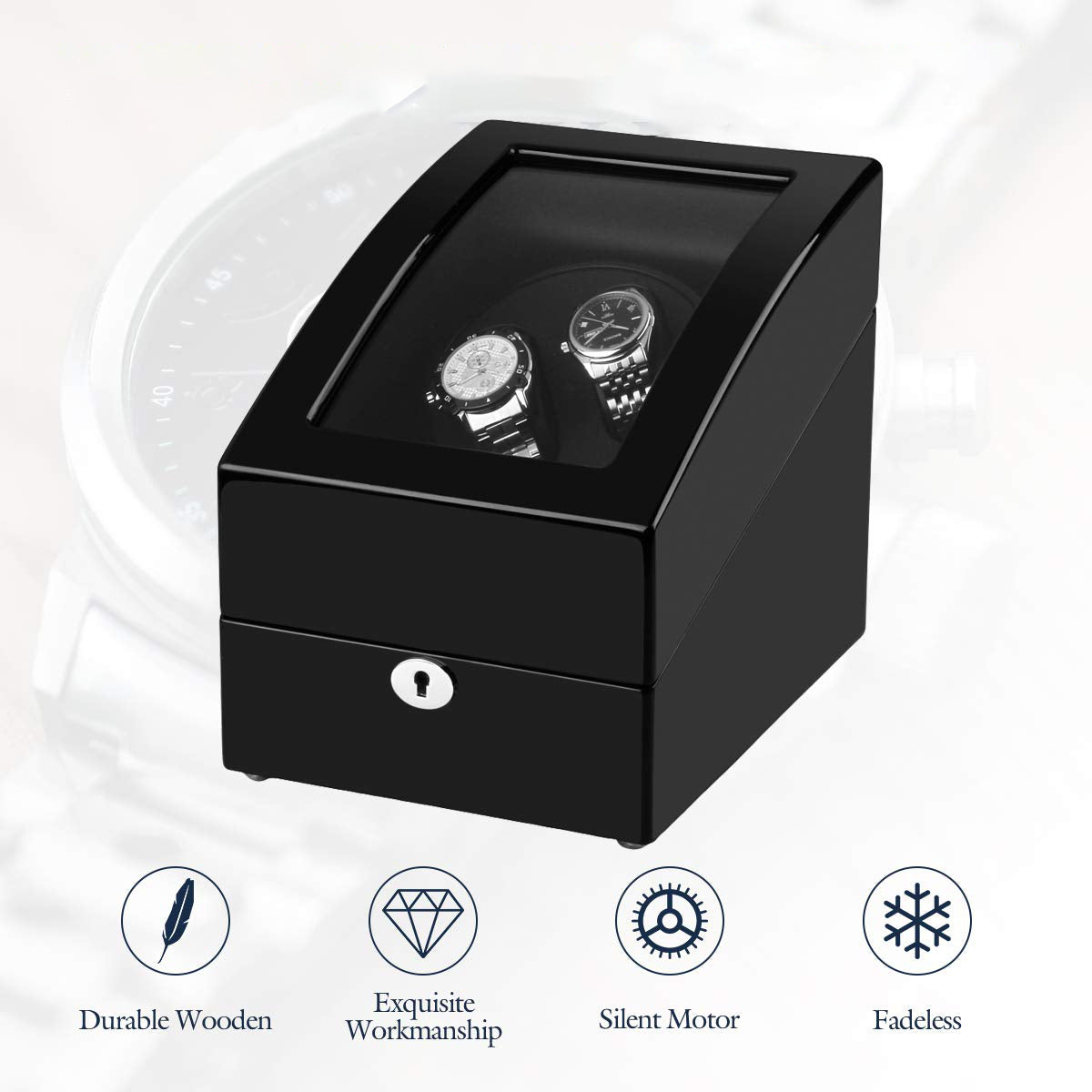 Dispozitiv pentru intoarcere ceasuri automatice Watch Winder 2+3