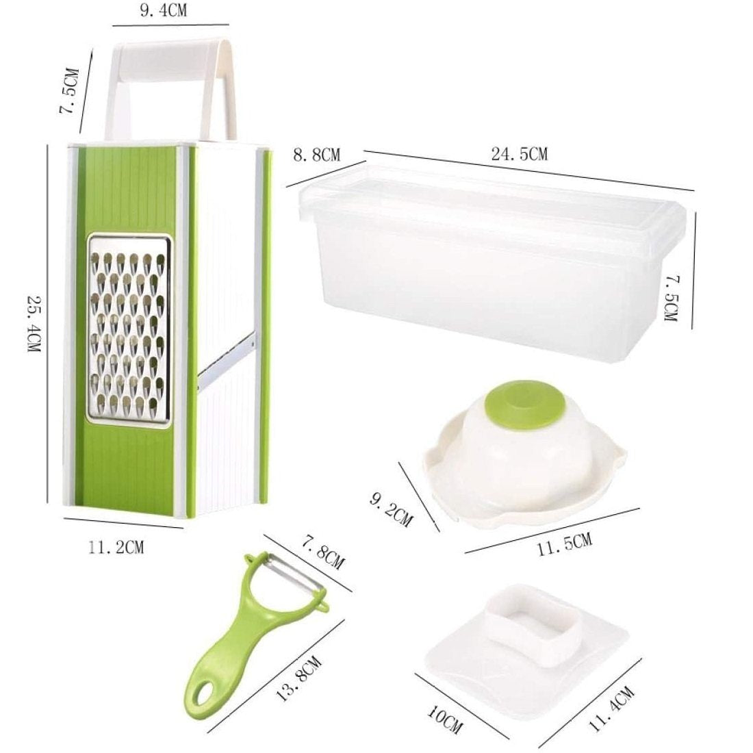Razatoare multifunctionala cu recipient