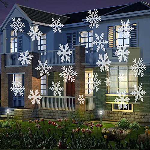 PROIECTOR EXTERIOR LASER CU ILUMINARE TEMATICA HALLOWEEN, CRACIUN