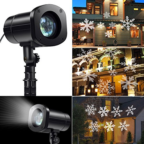 PROIECTOR EXTERIOR LASER CU ILUMINARE TEMATICA HALLOWEEN, CRACIUN