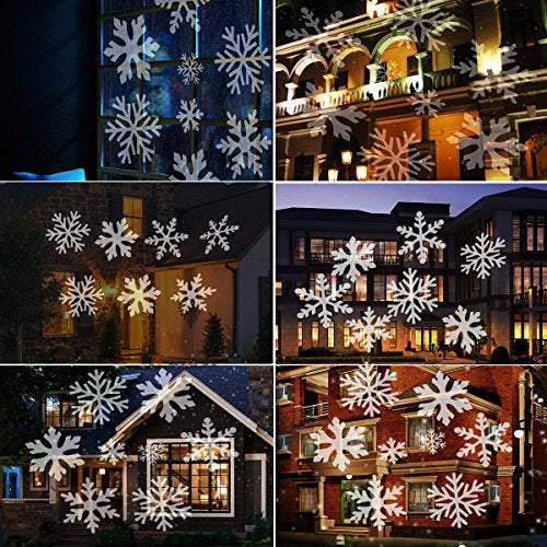 PROIECTOR EXTERIOR LASER CU ILUMINARE TEMATICA HALLOWEEN, CRACIUN
