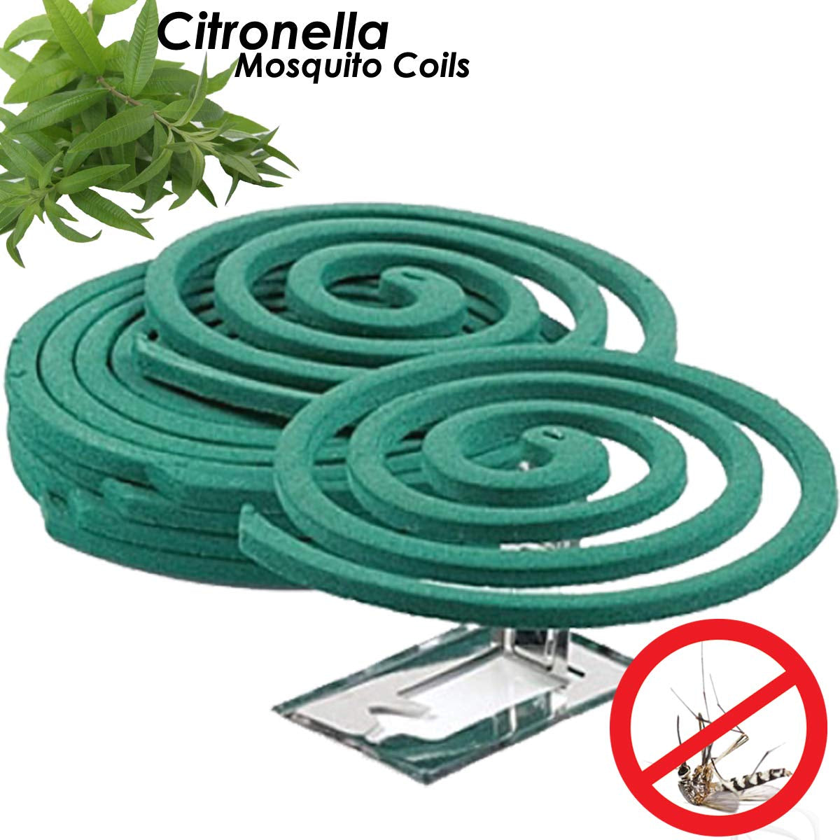 Spirale Naturale Incandescente Parfumate Citronella anti-tantari 10 buc.