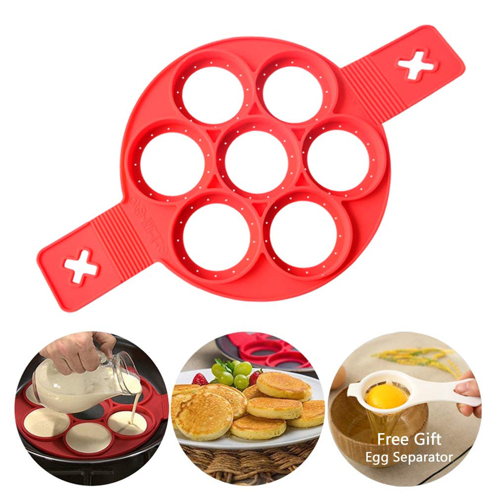 Forma din silicon alimentar pentru gatit oua si clatite