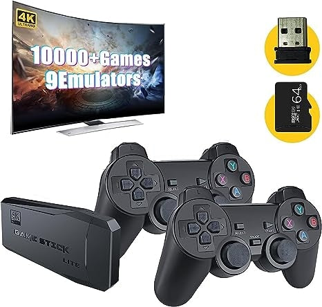 Consola Joc Retro Game controlere wireless 2.4Ghz cu 10000 de jocuri