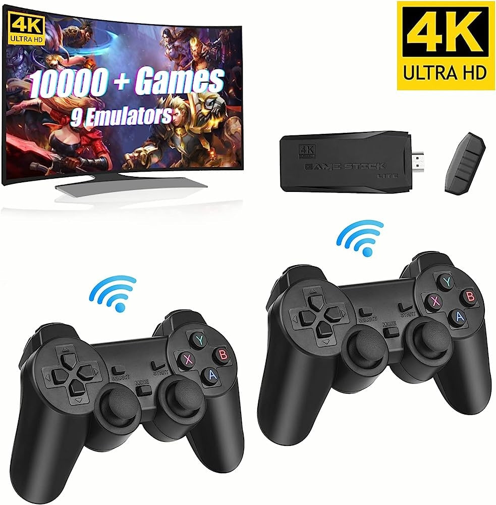 Consola Joc Retro Game controlere wireless 2.4Ghz cu 10000 de jocuri