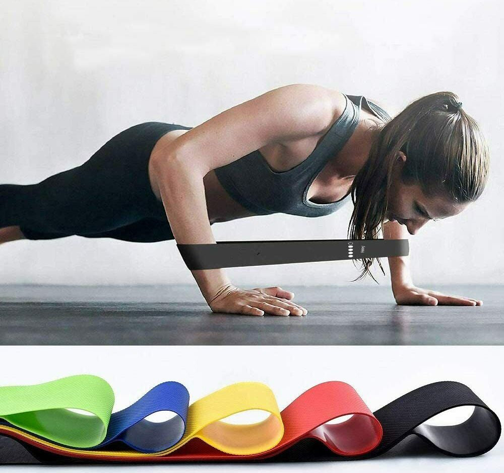 Set 5 benzii elastice pentru fitness