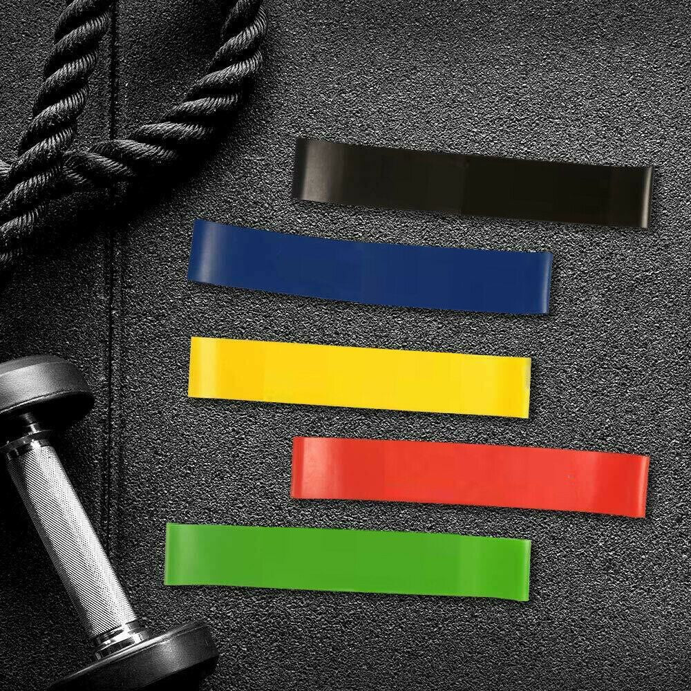 Set 5 benzii elastice pentru fitness