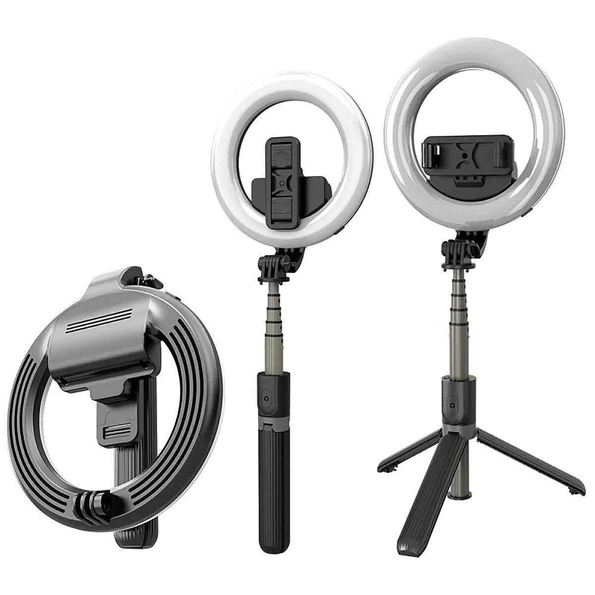 Lampa circulara LED cu suport Selfie Stic cu declansator L07