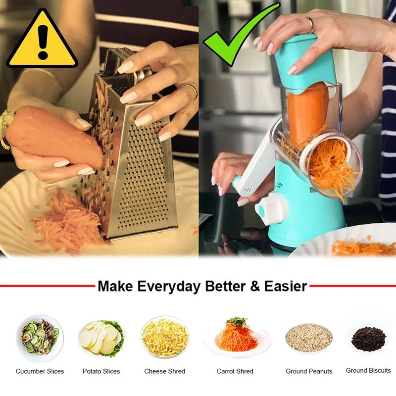 Mașină multifuncțională de tăiat legume Veggie Twister Buddy