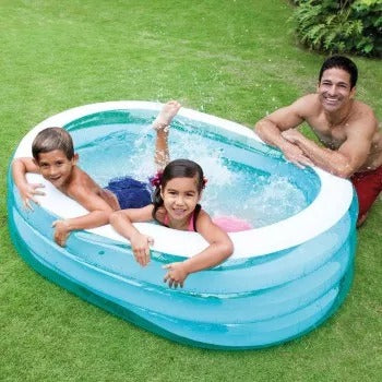 Piscina gonflabila pentru copii, 57482, 163 x 107 x 46 cm