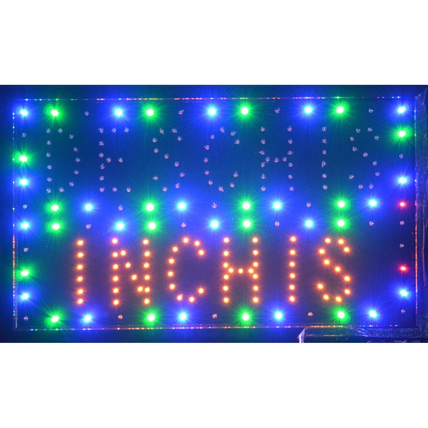 Reclama luminoasa tip panou model DESCHIS
