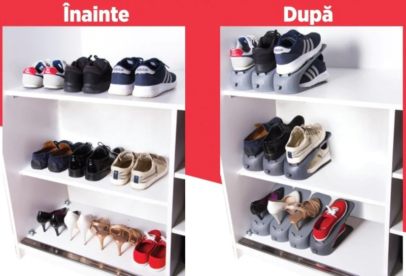Set 6 piese Organizator incaltaminte