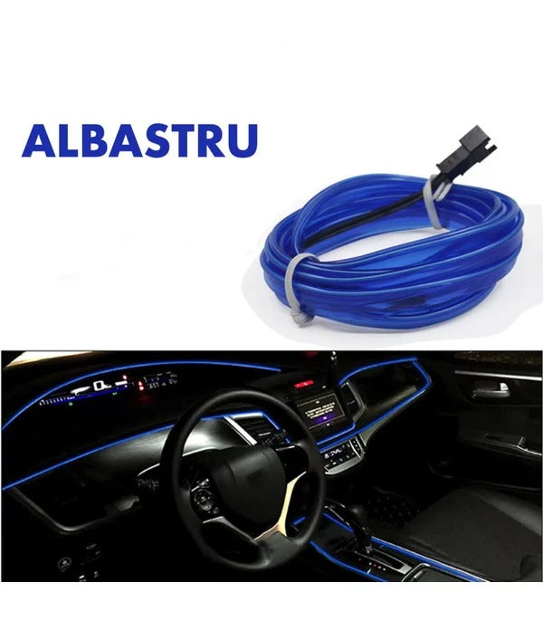 Lumini ambientale LED pentru interiorul masinii