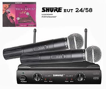 Set microfoane Vocal Artist UHF SM 58