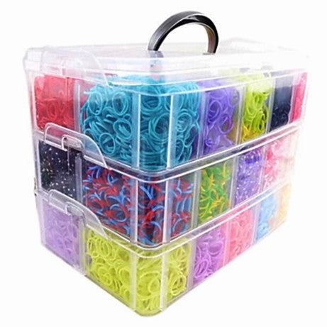 Kit de bratari Rainbow Loom