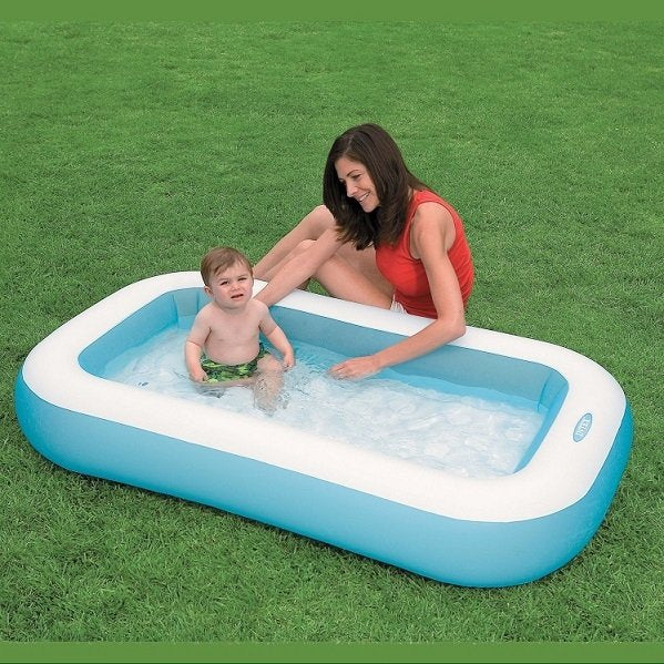 Piscina dreptunghiulara gonflabila pentru copii, 166 x 100 x 28 cm, 57403