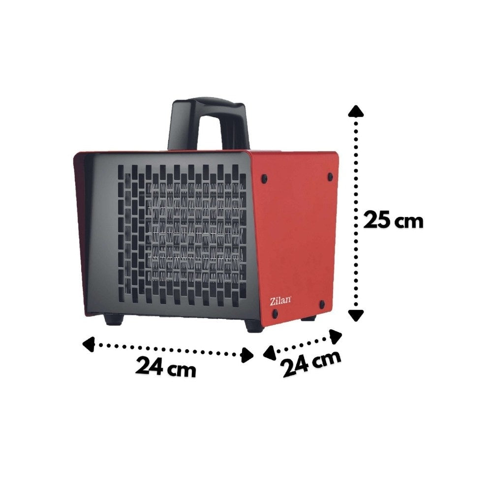 Aerotermă ceramică 3000W ZLN 5558 – Silențioasă, Sigură și Eficientă