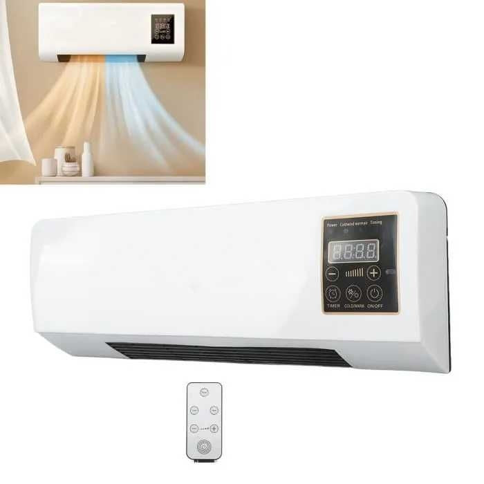 Aeroterma cu ventilator Rece/Cald 16 - 40 grade 1800W telecomanda