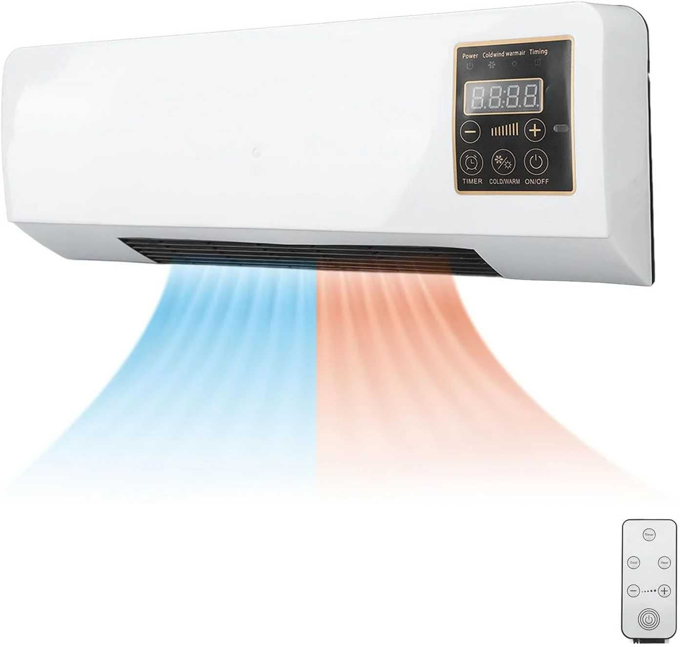 Aeroterma cu ventilator Rece/Cald 16 - 40 grade 1800W telecomanda