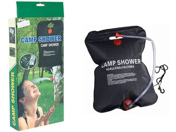 Dus solar pentru camping sau calatorii, 20 litri